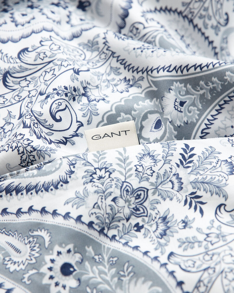 edredón doble key west paisley - gris jaspeado
