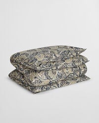 edredón doble con estampado paisley de archivo - faded sage