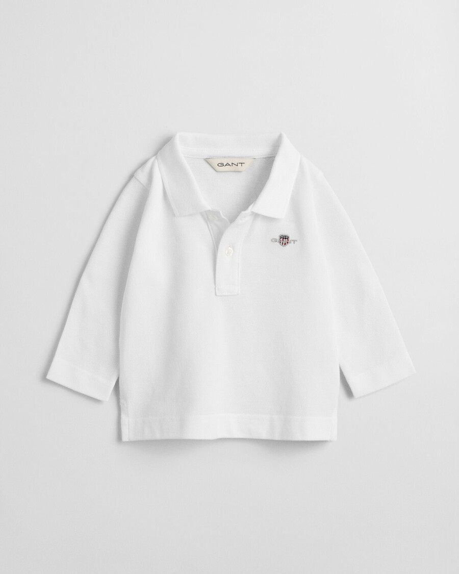 baby shield piqué rugger - blanco