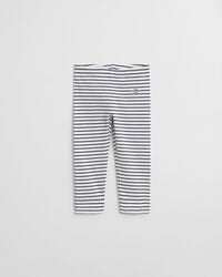 leggings de rayas baby shield - blanco