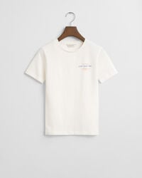 camiseta gráfica del club deportivo para chicas adolescentes - cáscara de huevo