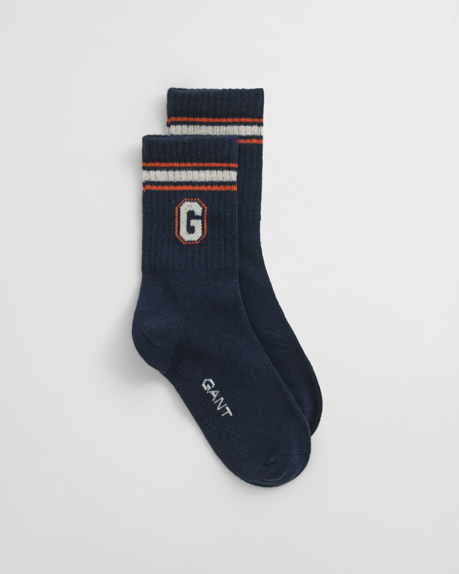 calcetines gráficos para niños - azul noche