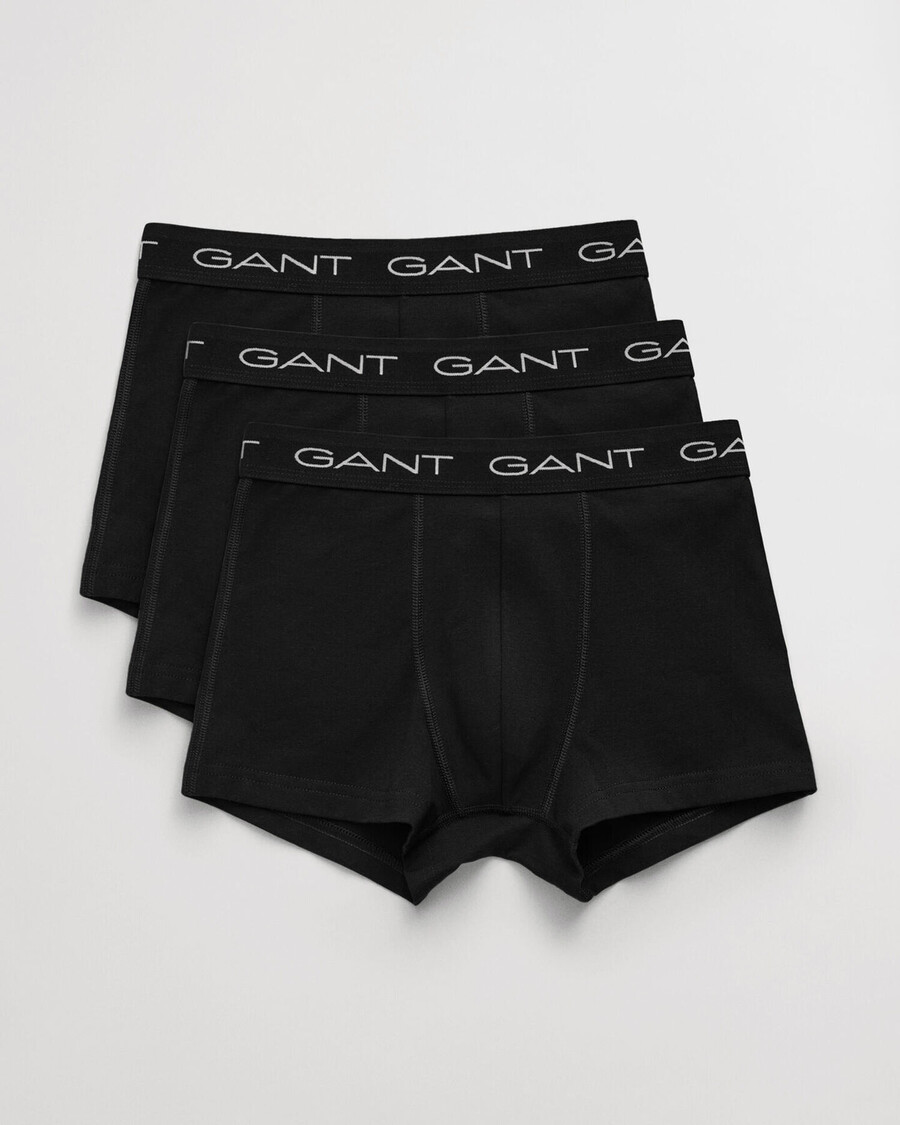 pack de 3 calzoncillos para adolescentes - negro