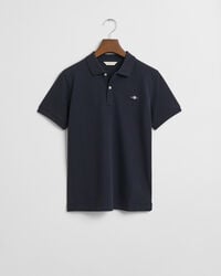 polo de piqué teens shield - azul noche