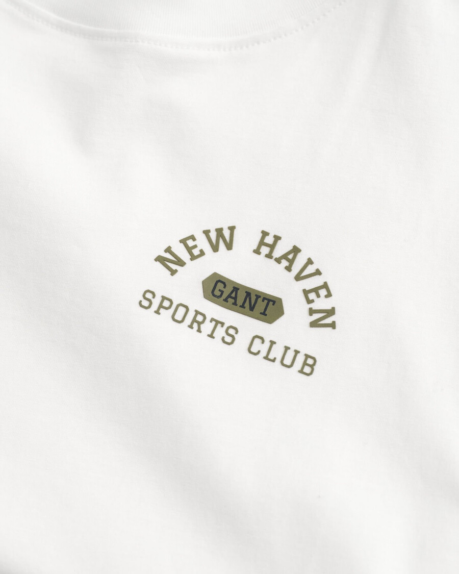 camiseta gráfica para adolescentes - blanca