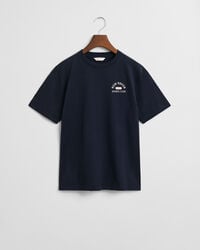 camiseta gráfica para adolescentes - azul noche