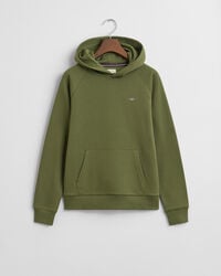 sudadera con capucha teens shield - verde oliva