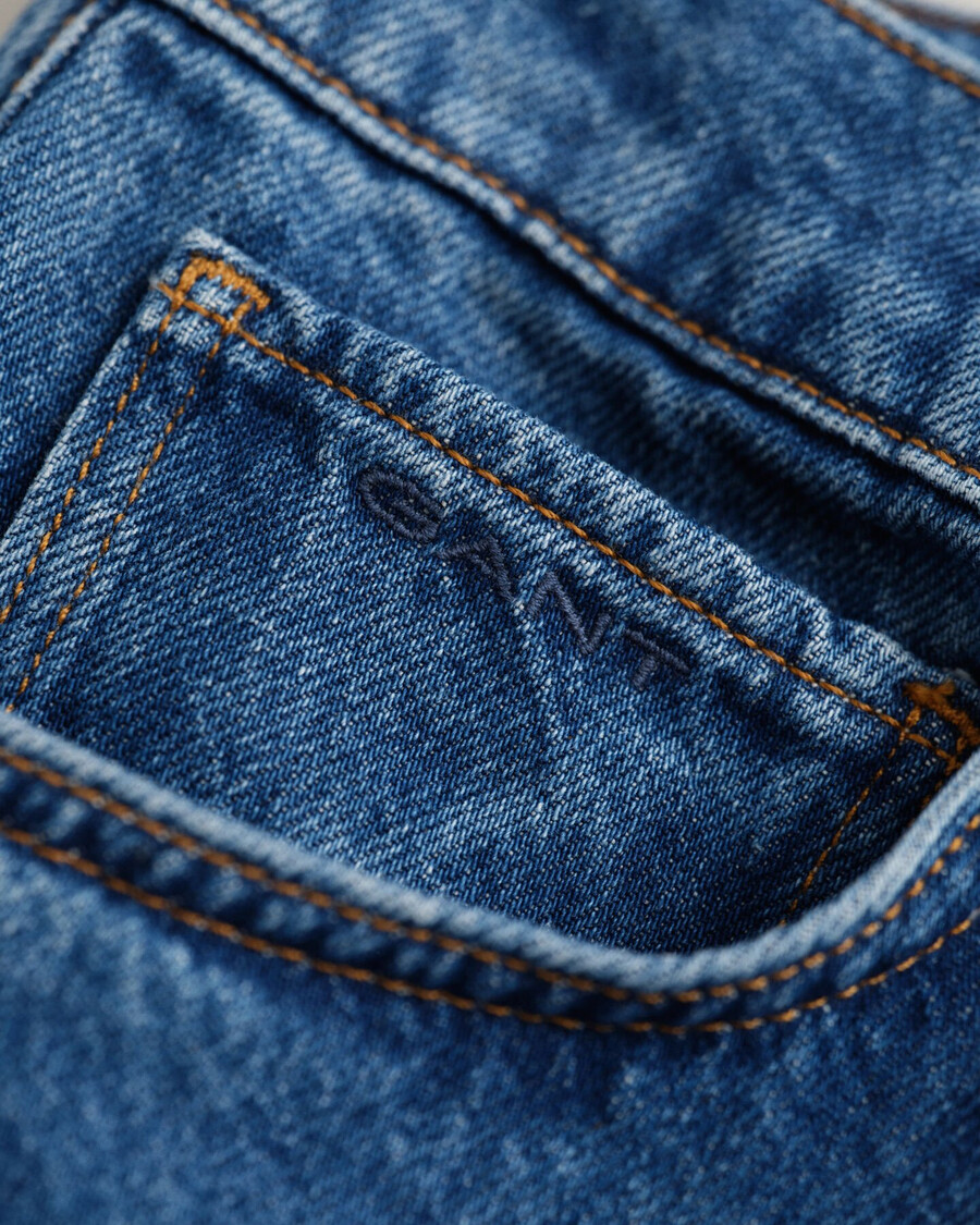 vaqueros de corte relajado para adolescentes - azul semiclaro