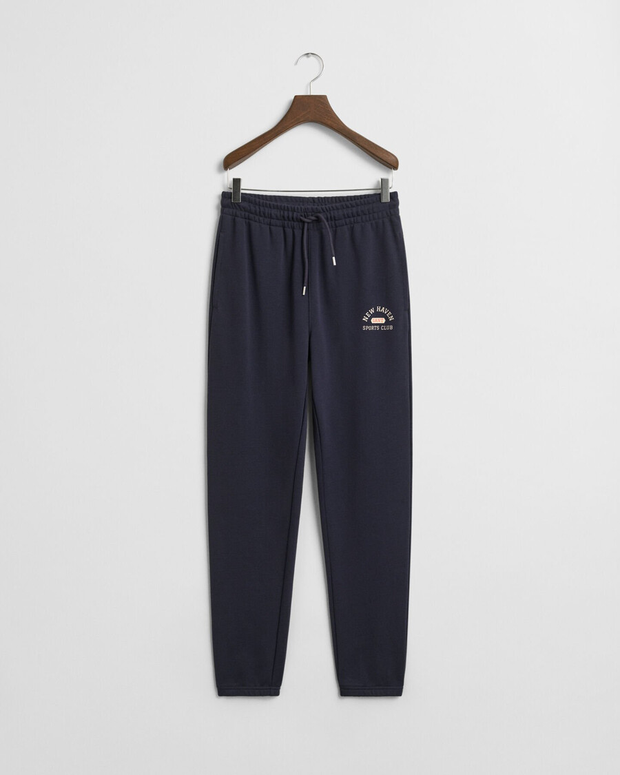 pantalones deportivos con estampado para adolescentes - azul noche