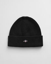 gorro de algodón teens shield - negro