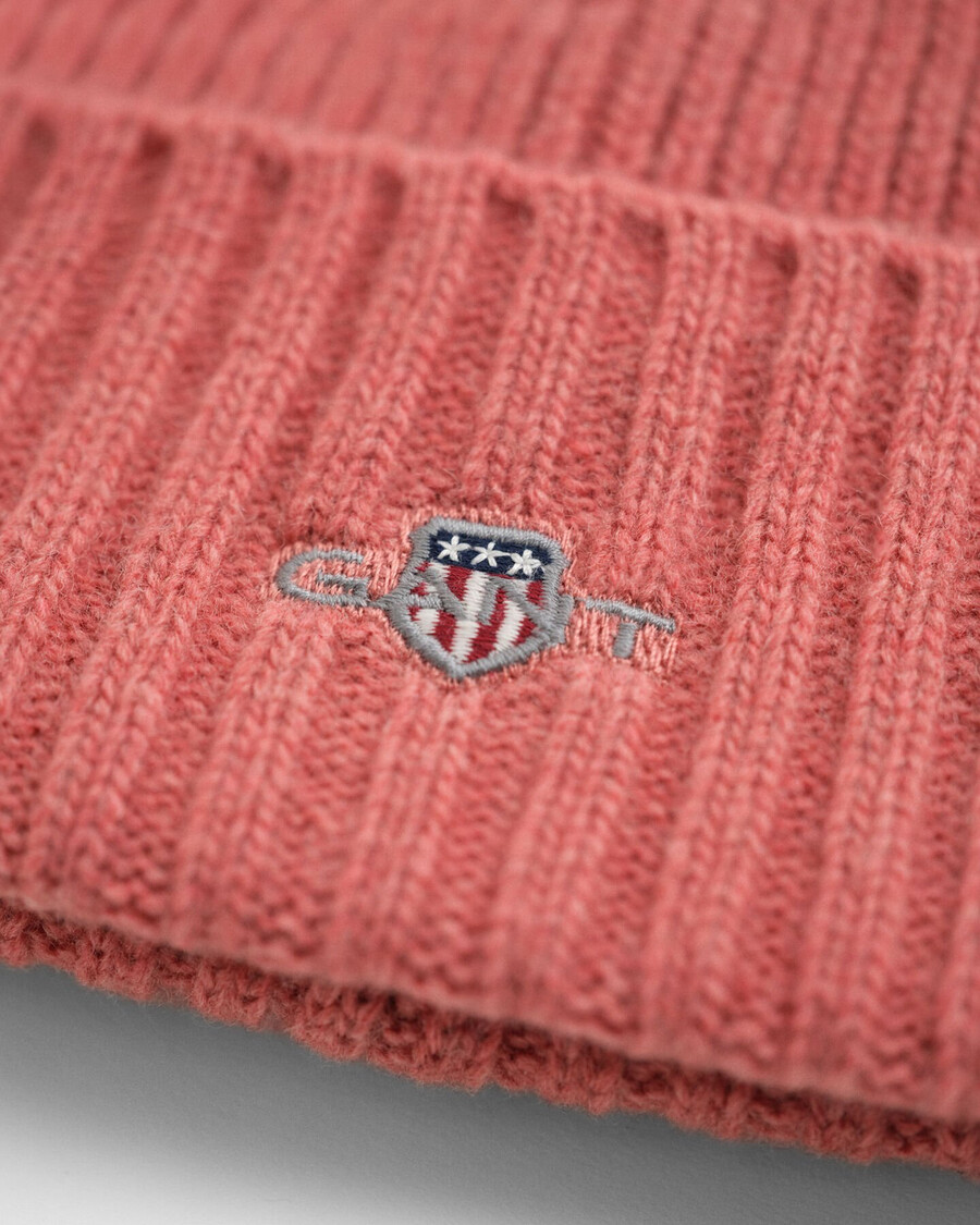 gorro de lana teens shield - ladrillo descolorido