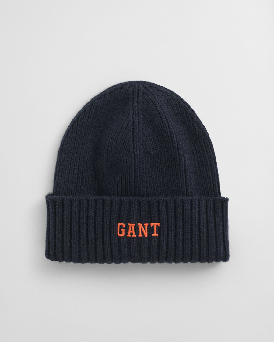 gorro de algodón con estampado para adolescentes - azul noche
