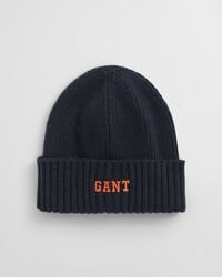 gorro de algodón con estampado para adolescentes - azul noche