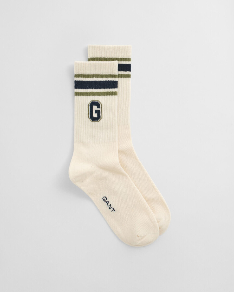 calcetines con gráficos para adolescentes - blanco marfil
