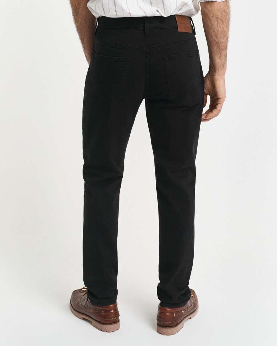 vaqueros ajustados estilo desierto - negro