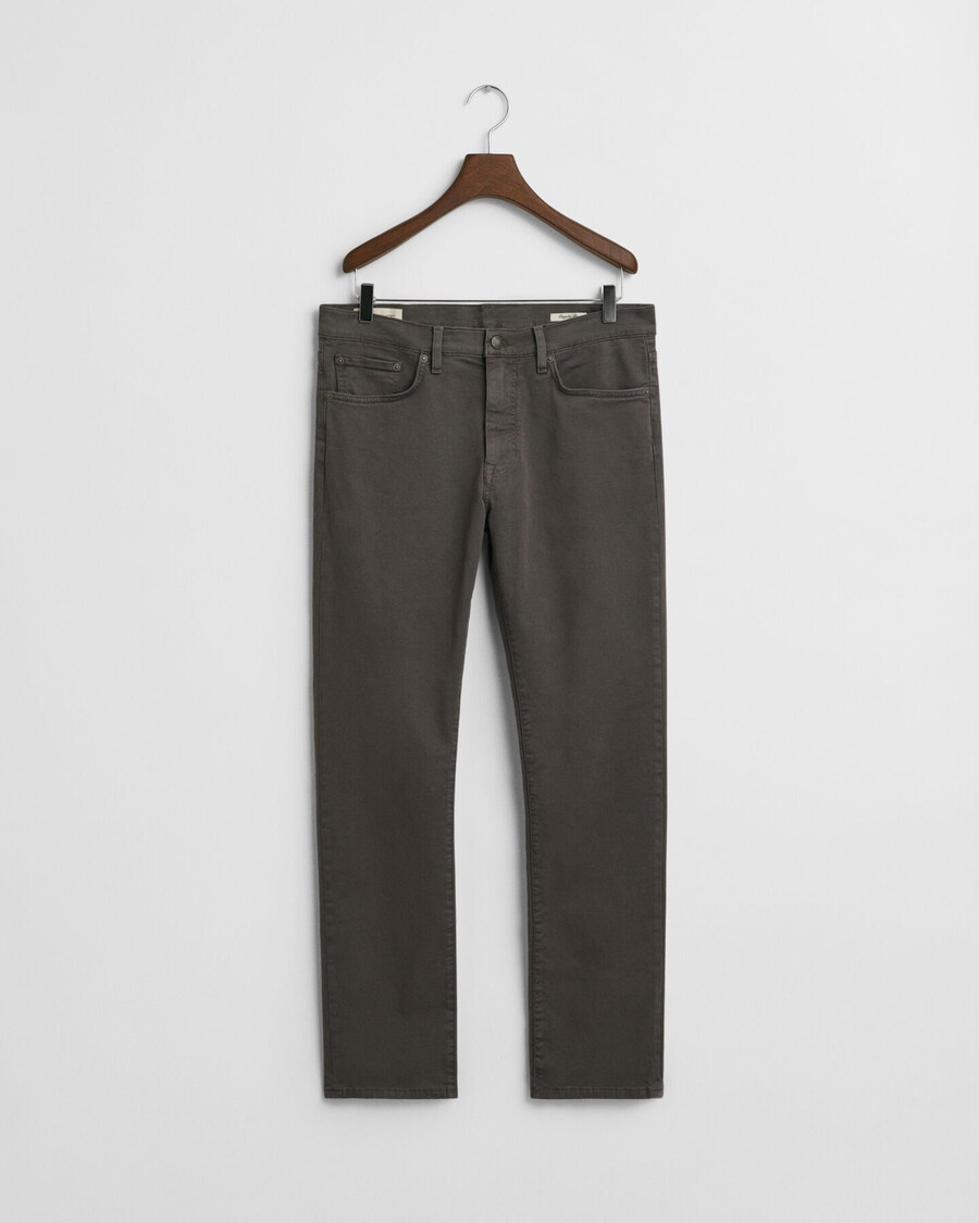vaqueros desert de corte regular - antracita