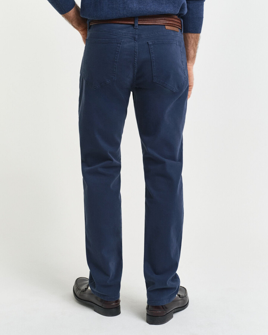 vaqueros desert de corte regular - azul marino
