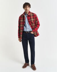 vaqueros de sarga suave de corte regular - azul noche