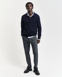 pantalones chinos slim fit - antracita