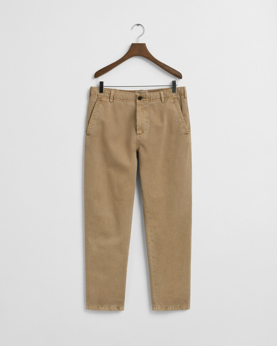 chinos de corte regular y cónico surplus - taupe claro