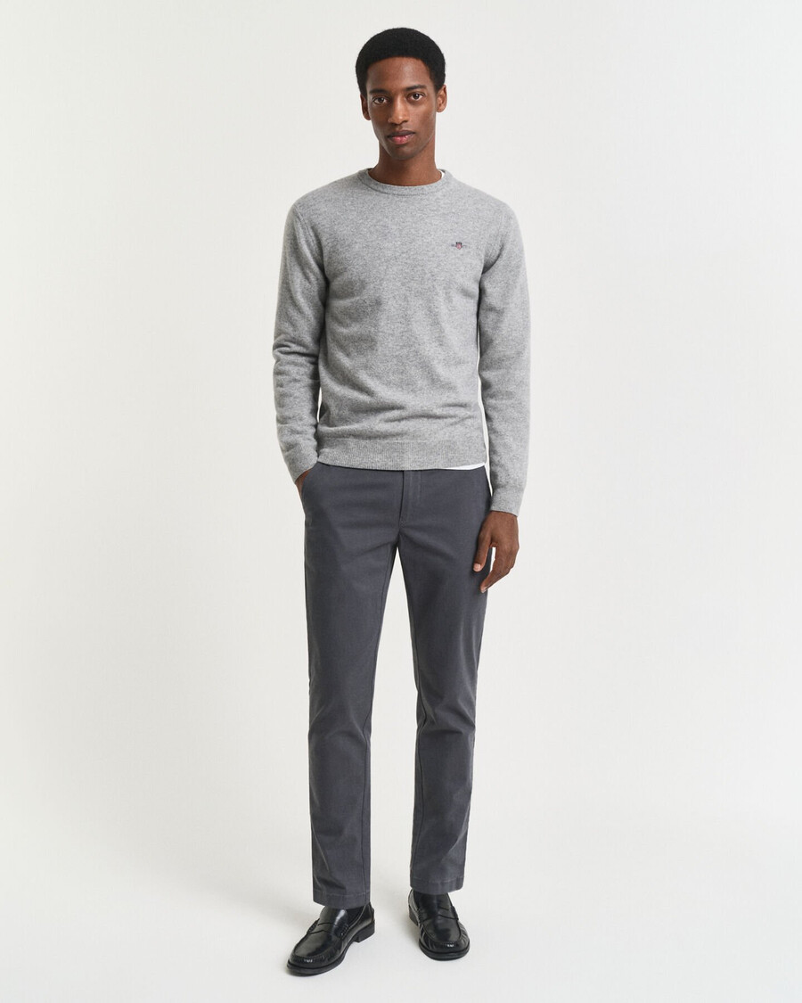 pantalones chinos ajustados y súper cómodos - antracita