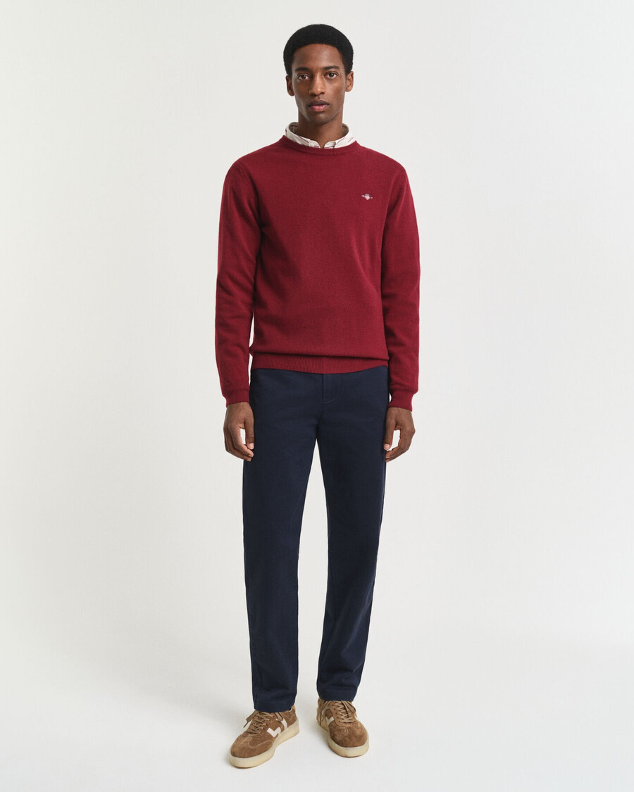 chinos súper cómodos de corte regular - azul noche