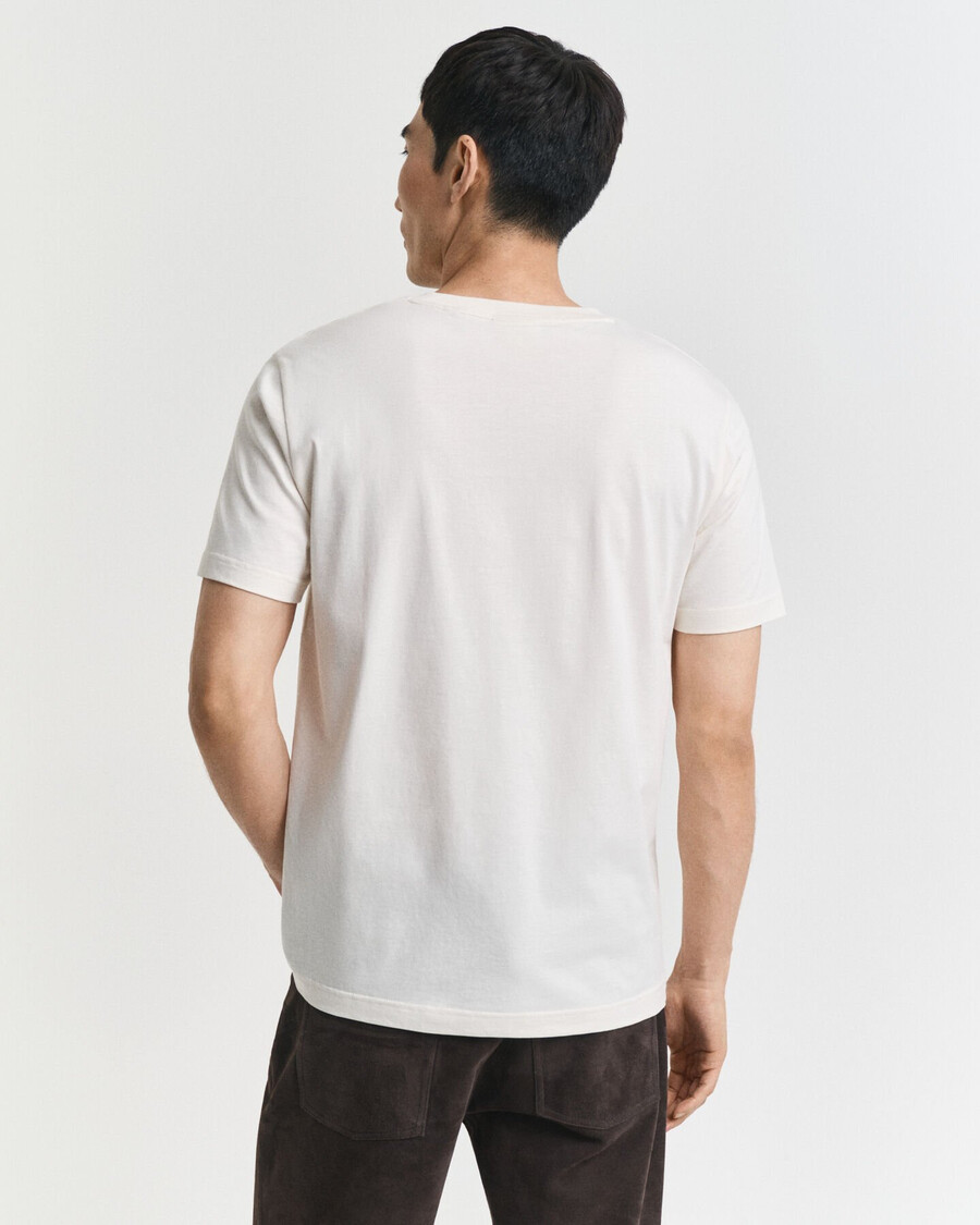 camiseta gráfica pequeña - crema