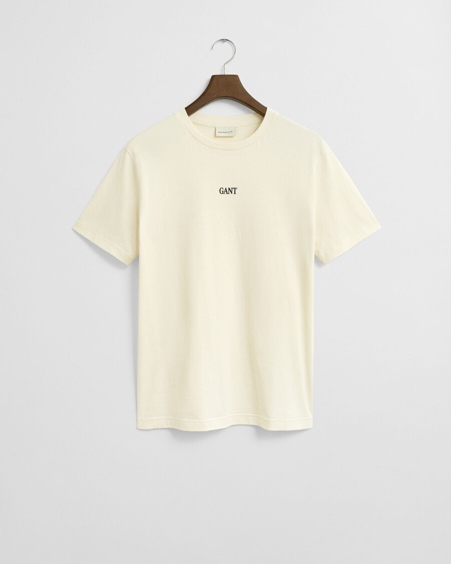 camiseta gráfica pequeña - crema
