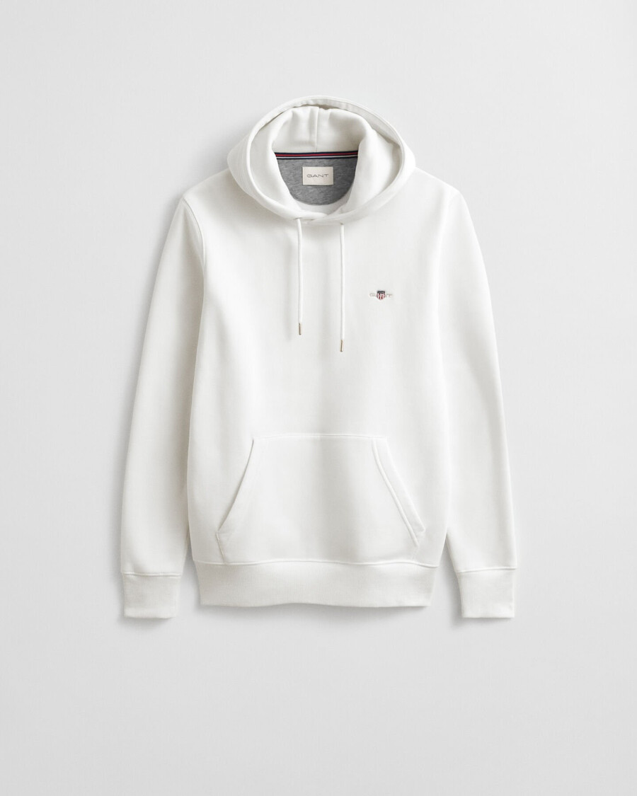 sudadera con capucha shield - cáscara de huevo