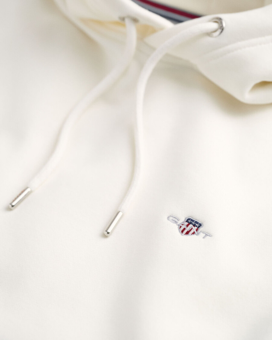 sudadera con capucha shield - cáscara de huevo