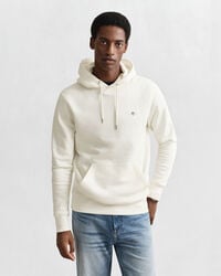 sudadera con capucha shield - cáscara de huevo