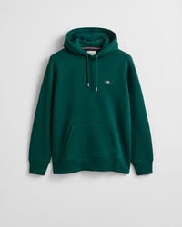 sudadera con capucha shield - verde bosque intenso