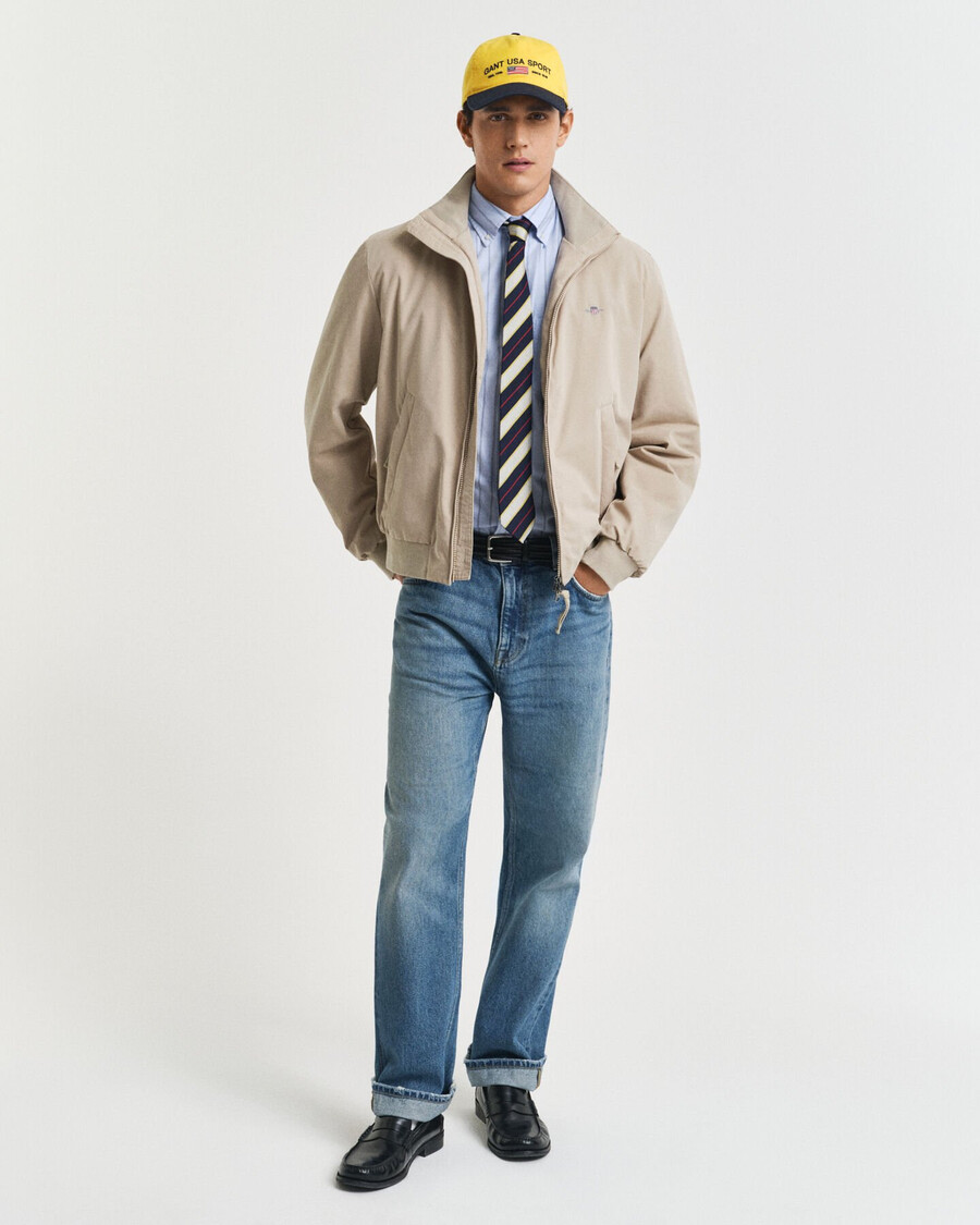 chaqueta hampshire acolchada - beige hormigón