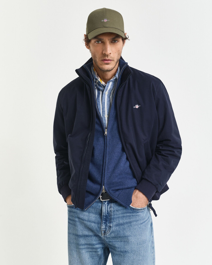 chaqueta hampshire acolchada - azul noche