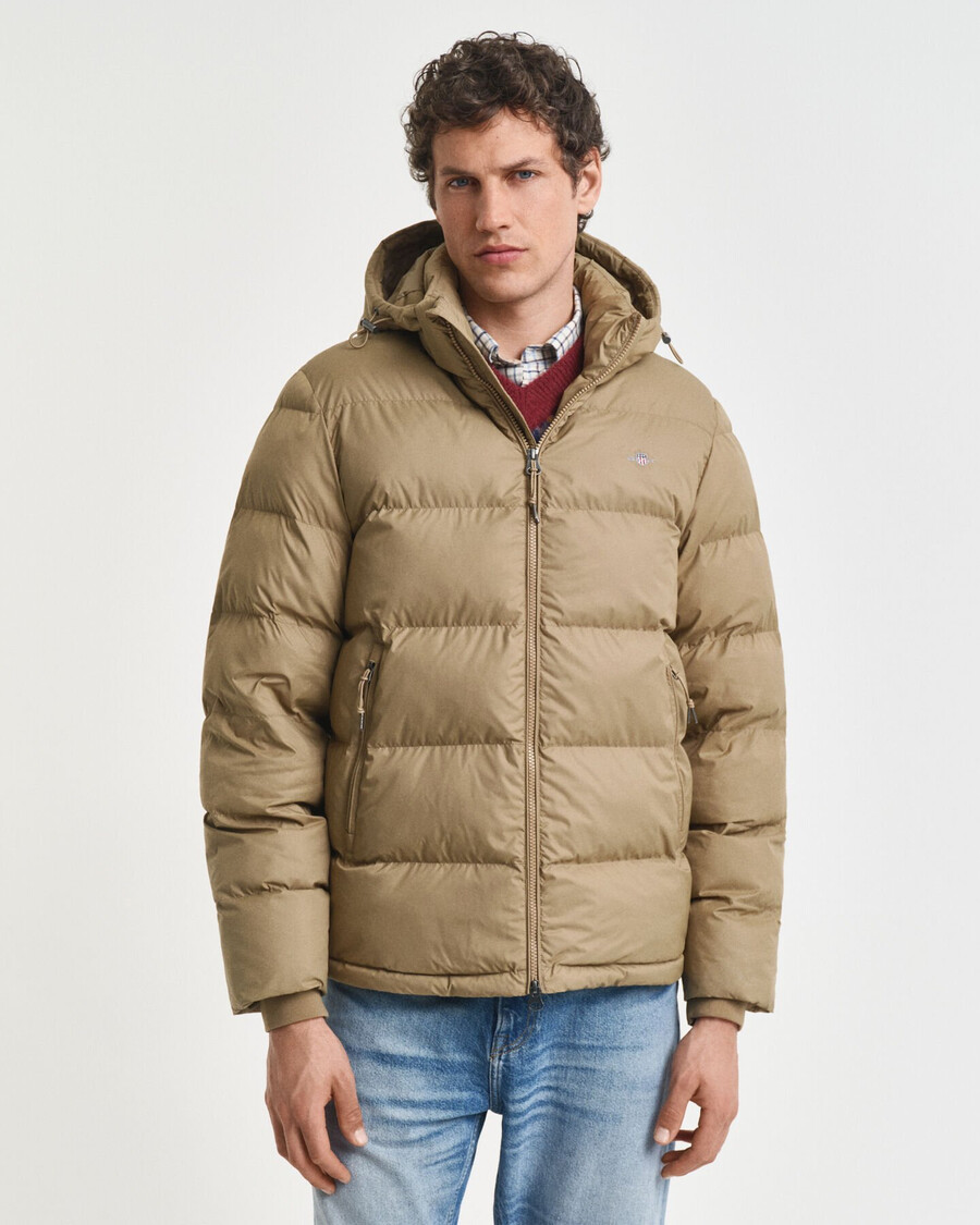 chaqueta active cloud - taupe claro
