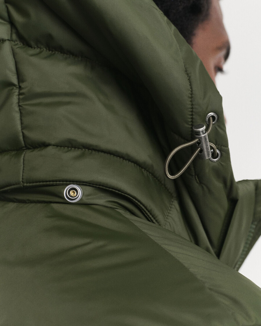 chaqueta active cloud - verde campestre