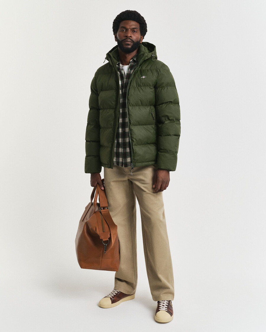 chaqueta active cloud - verde campestre