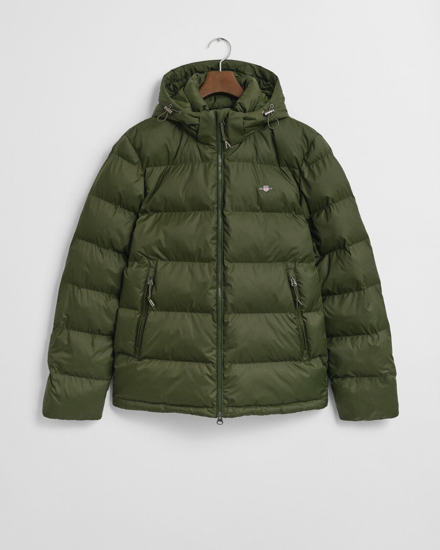 chaqueta active cloud - verde campestre