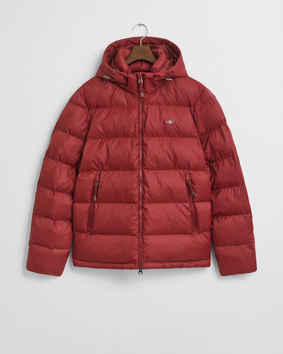 chaqueta active cloud - plumped red