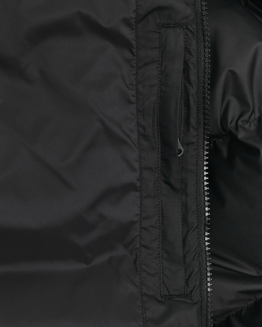 chaqueta active cloud de longitud media - negra
