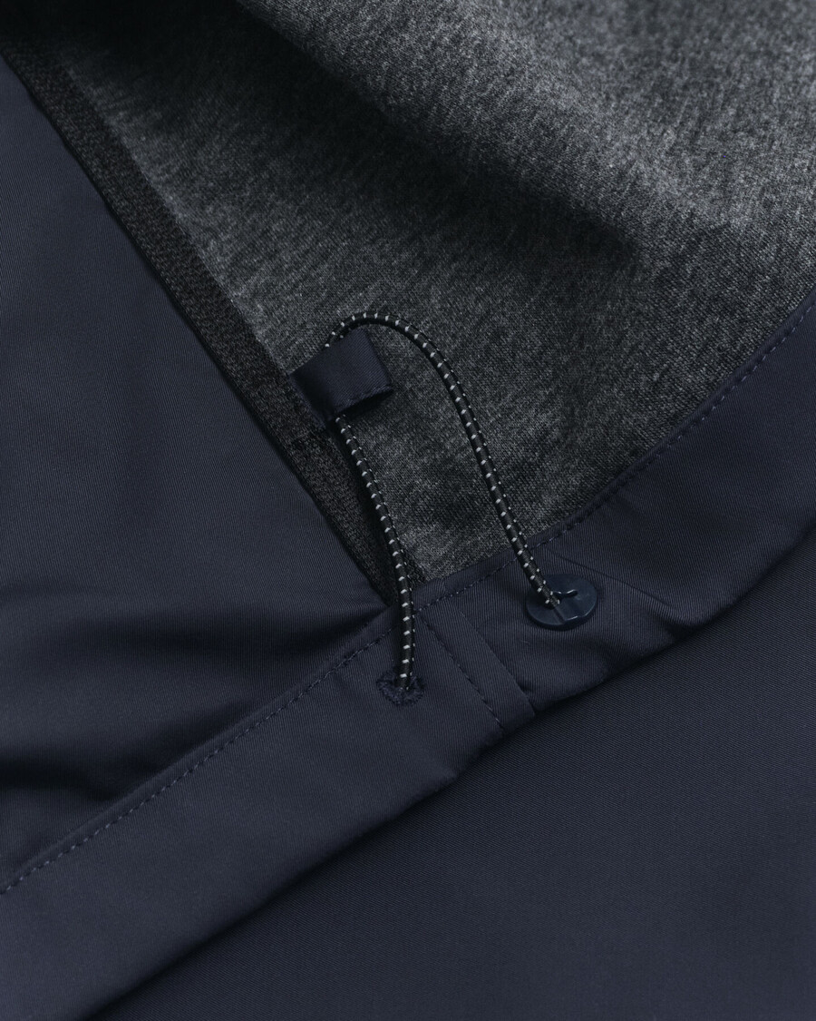 chaqueta soft shell - azul noche