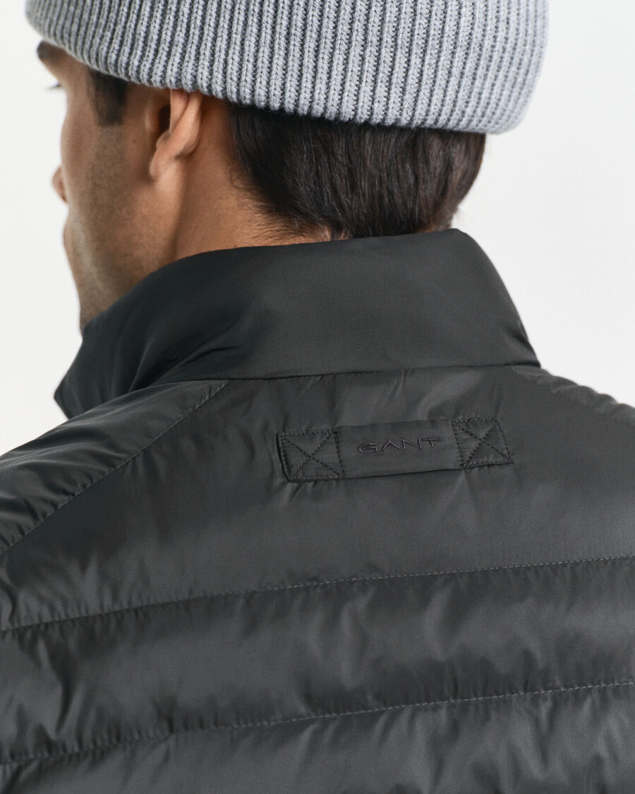 chaqueta de técnica mixta - negra