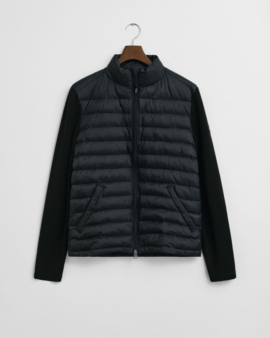 chaqueta de técnica mixta - negra