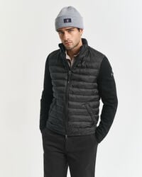 chaqueta de técnica mixta - negra
