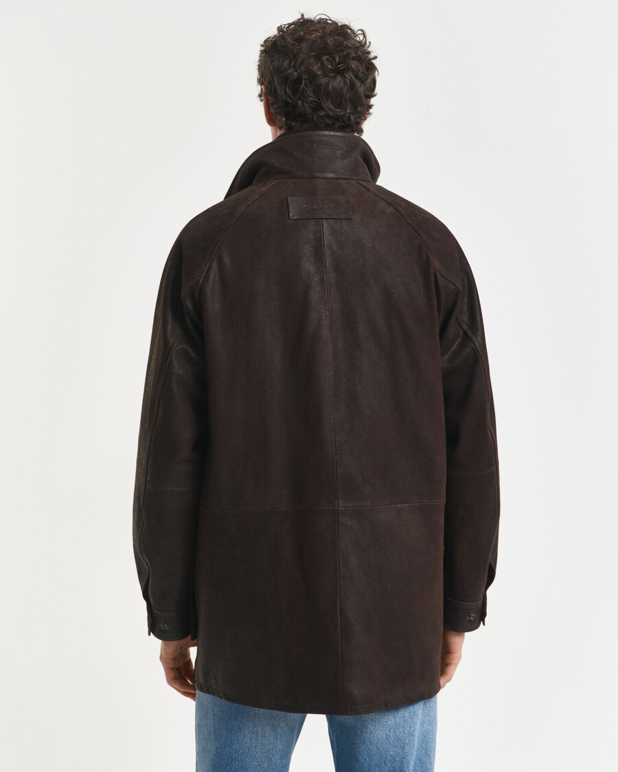 chaqueta decker de nobuk - marrón desierto