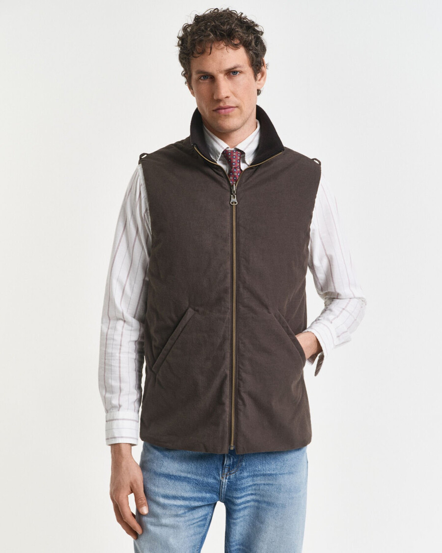 chaqueta decker de nobuk - marrón desierto