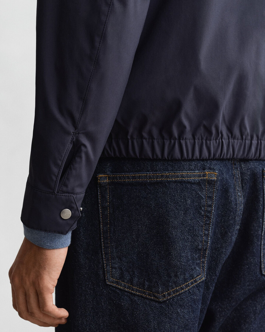 chaqueta harrington ligera - azul noche