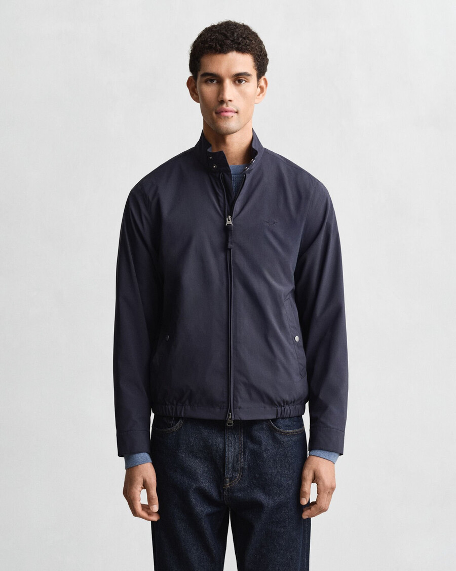 chaqueta harrington ligera - azul noche