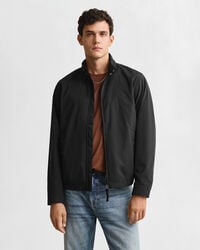 chaqueta harrington ligera - negra