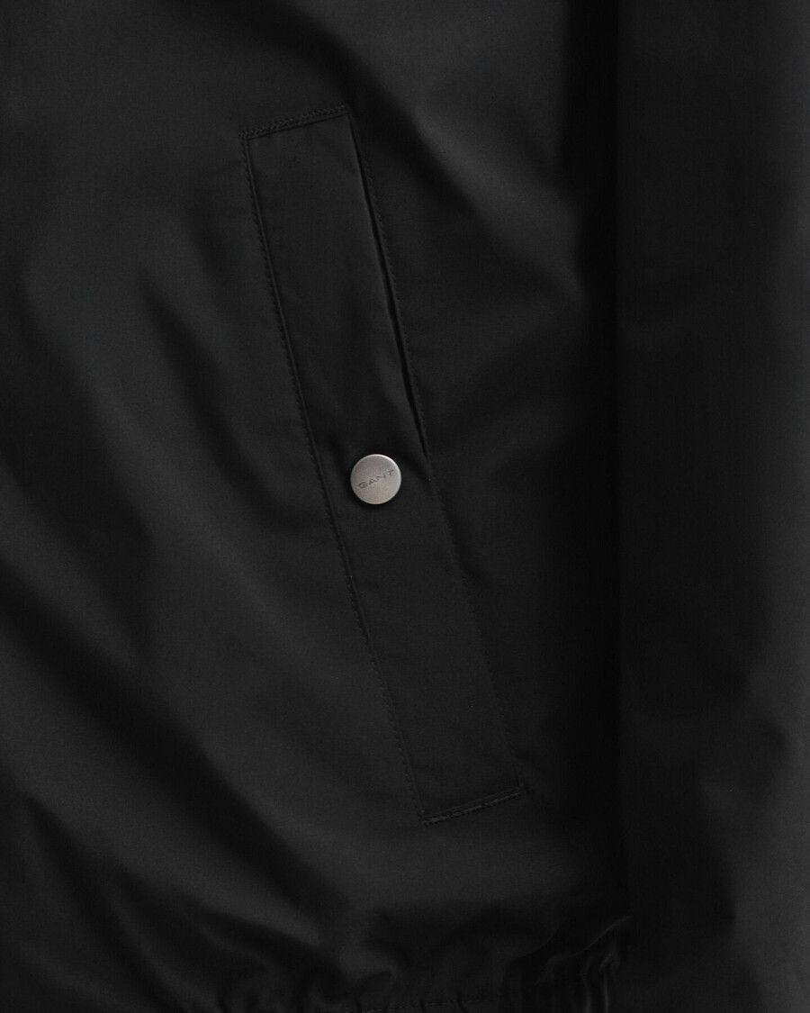 chaqueta harrington ligera - negra